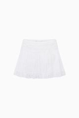 Solena Cotton Victorian Mini Skirt