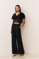 Vienne Lace Chiffon Top
