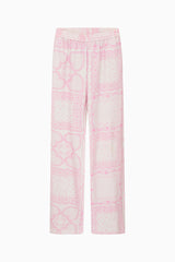 Momo Heart Print Fleece Sweatpant