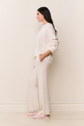 Fraya Cable Knit Lounge Pant