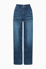 Dessa Crystal Bow Jeans
