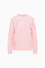 Palo Sequin Bow Fleece Pullover