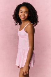 Tween Gingham Kishori Active Dress