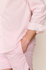 Hudley Pink Unisex Shirt