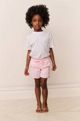 Boys Pink Swim Shorts
