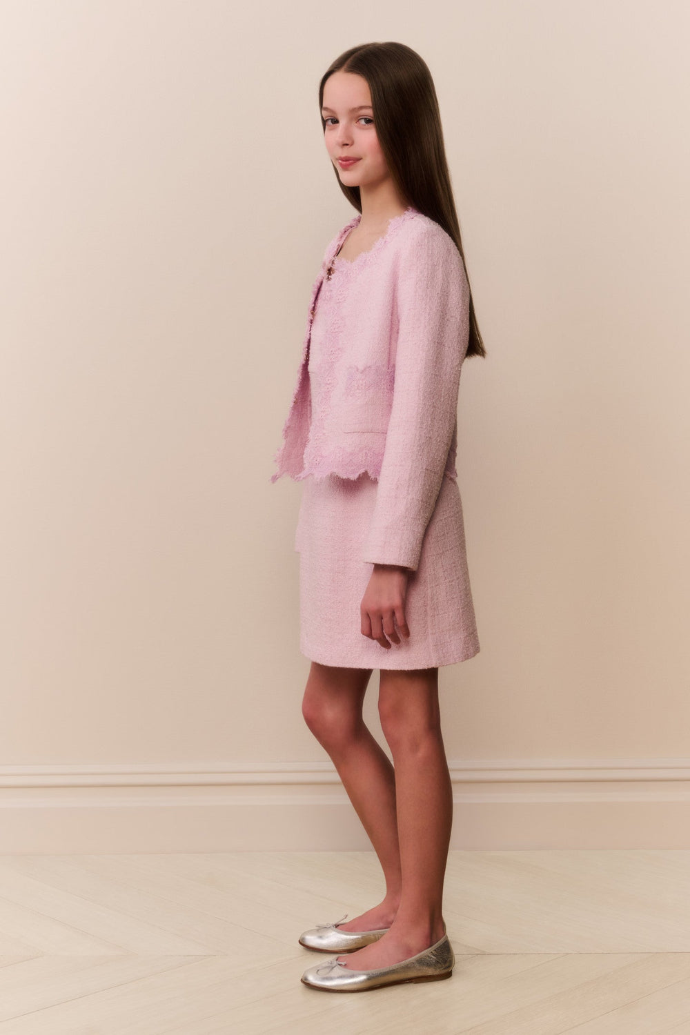 Tween Lace Tweed Erina Jacket