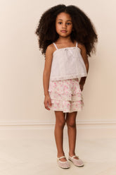 Little Girls Blooming Floral Billie Skirt