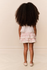 Little Girls Blooming Floral Billie Skirt