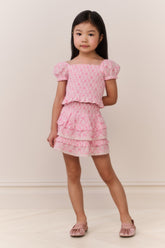 Little Girls Sweetheart Fabielle Top