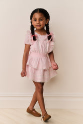 Little Girls Jaime Lace-Trimmed Cotton Dress
