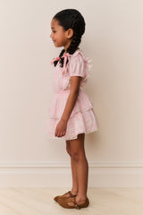 Little Girls Jaime Lace-Trimmed Cotton Dress