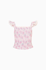 Little Girls Re-Edition Caspia Floral Top