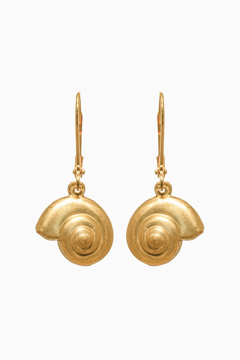 We Dream In Colour Round Shell Earrings