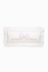 Forever In Love Ruffled Lumbar Pillow