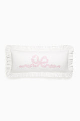 Forever In Love Ruffled Lumbar Pillow