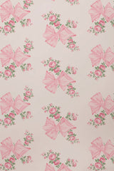 Rosa Beaux Pink Mint Standard Wallpaper