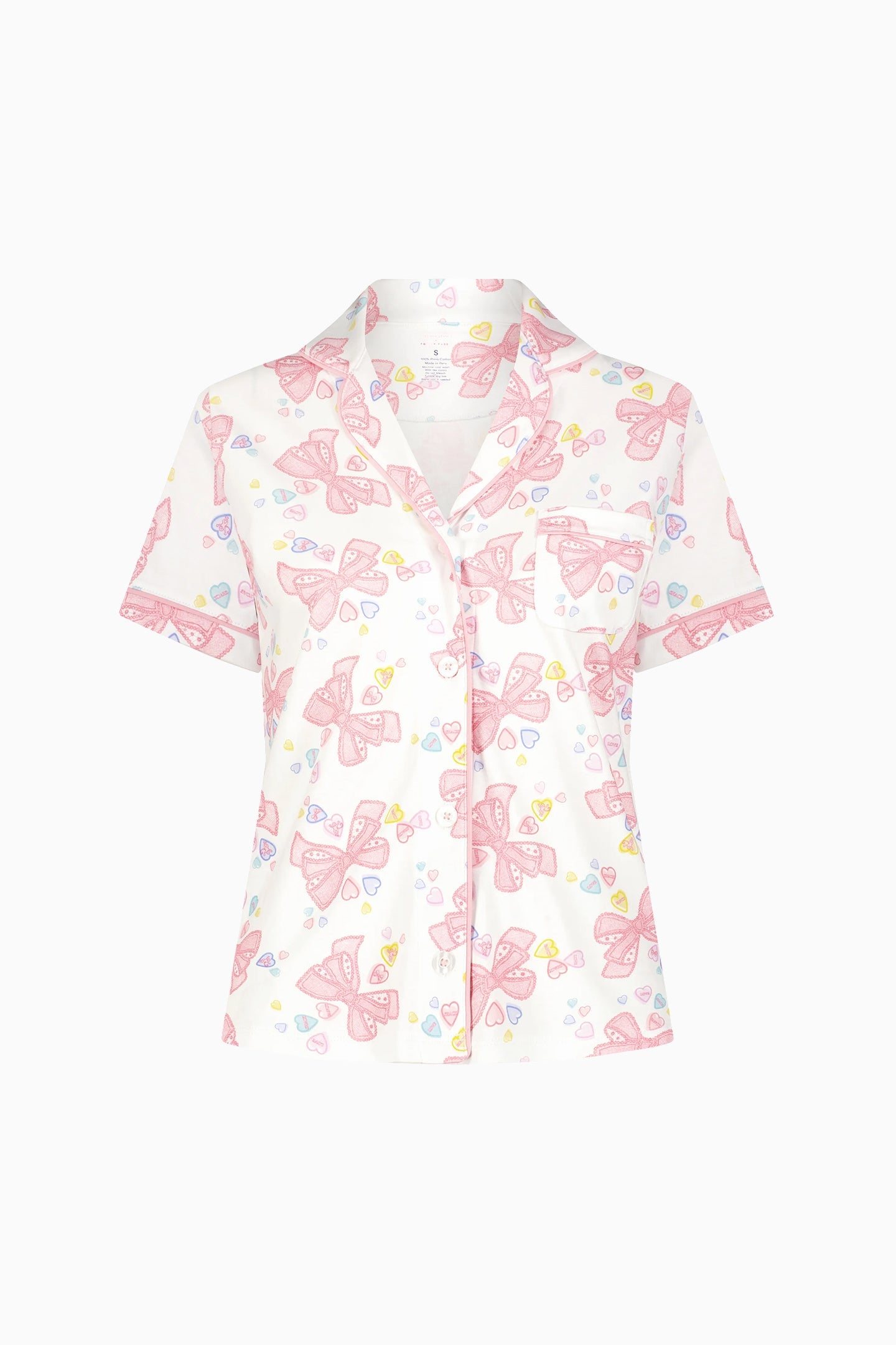 LoveShackFancy x Roller Rabbit Doily Beux Women's Polo Pajama Set