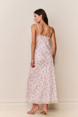 Manuela Heirloom Print Maxi Slip Dress