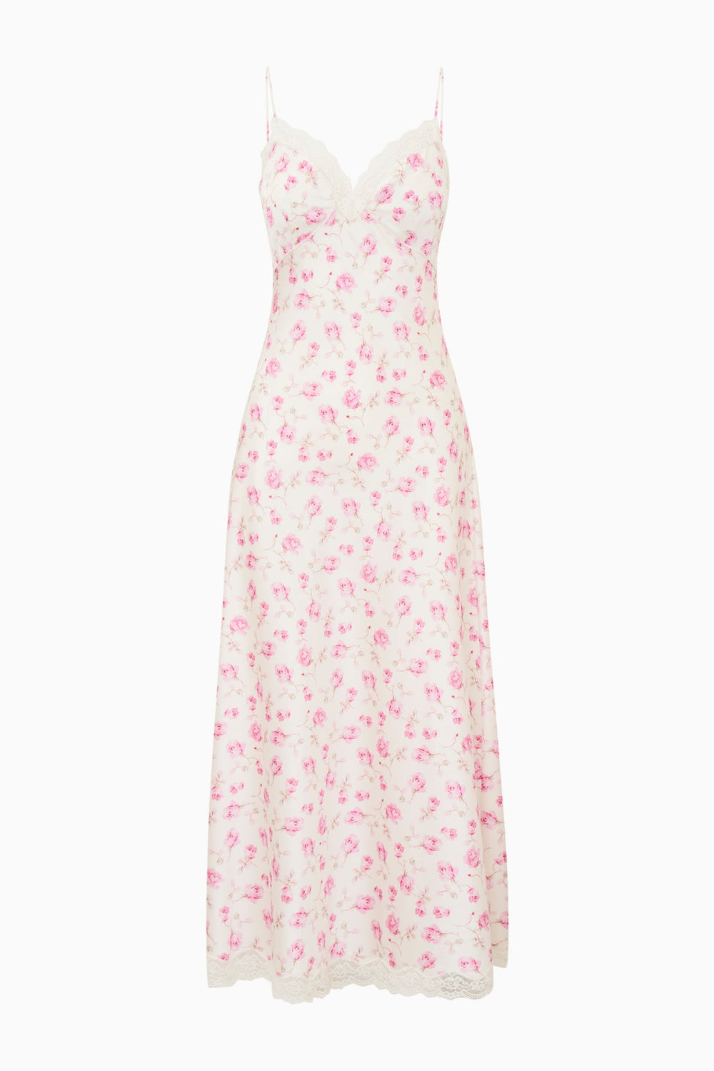 Manuela Heirloom Print Maxi Slip Dress