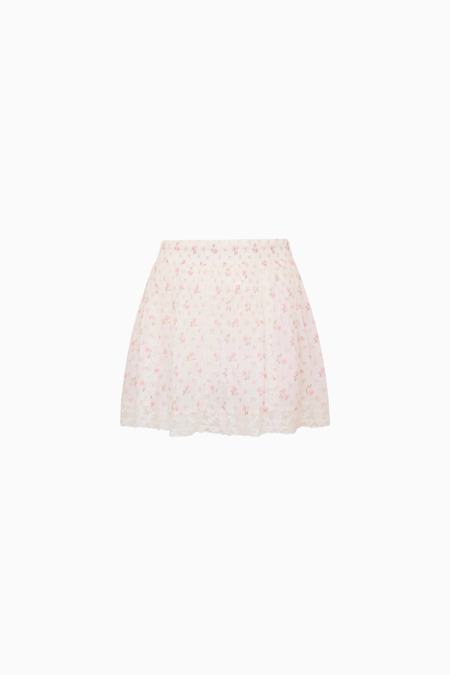 Little Girls Mini Solena Floral Cotton Skirt