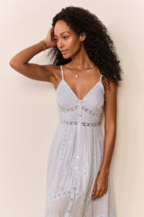 Esilda Heritage Cotton Midi Dress