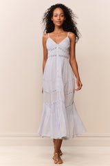 Esilda Heritage Cotton Midi Dress
