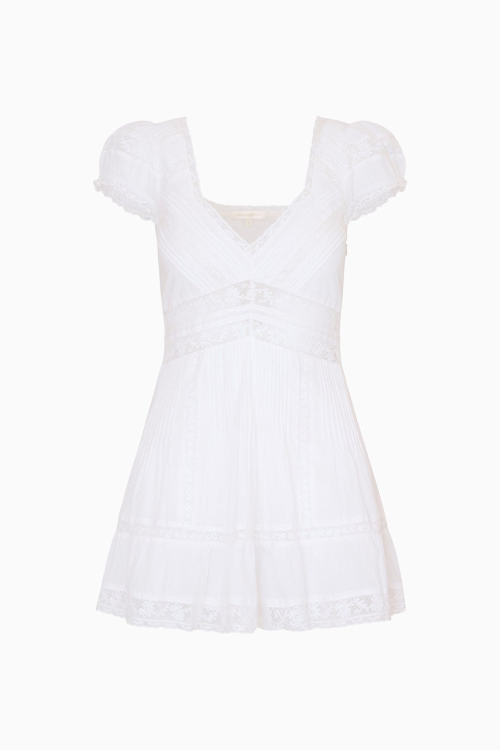 Edena Cotton Victorian Mini Dress
