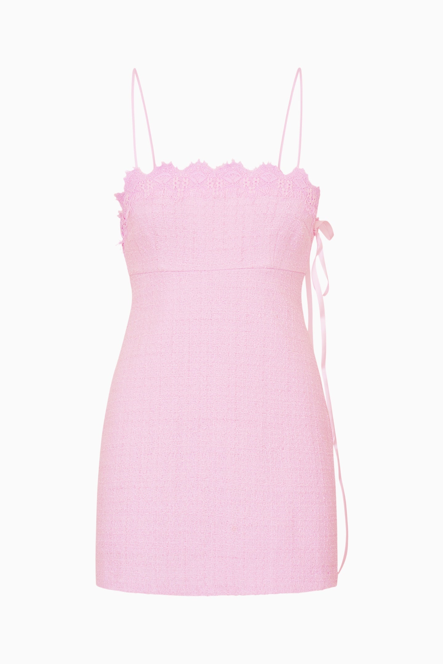Willamina Lace Tweed Mini Dress