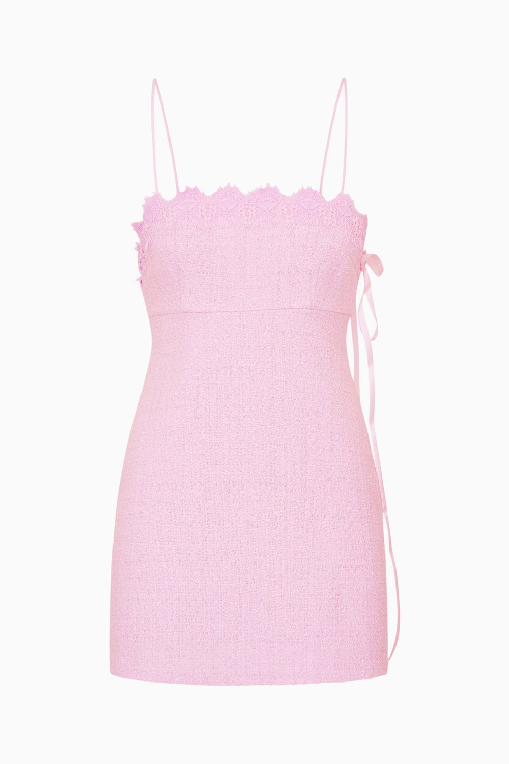 Willamina Lace Tweed Mini Dress