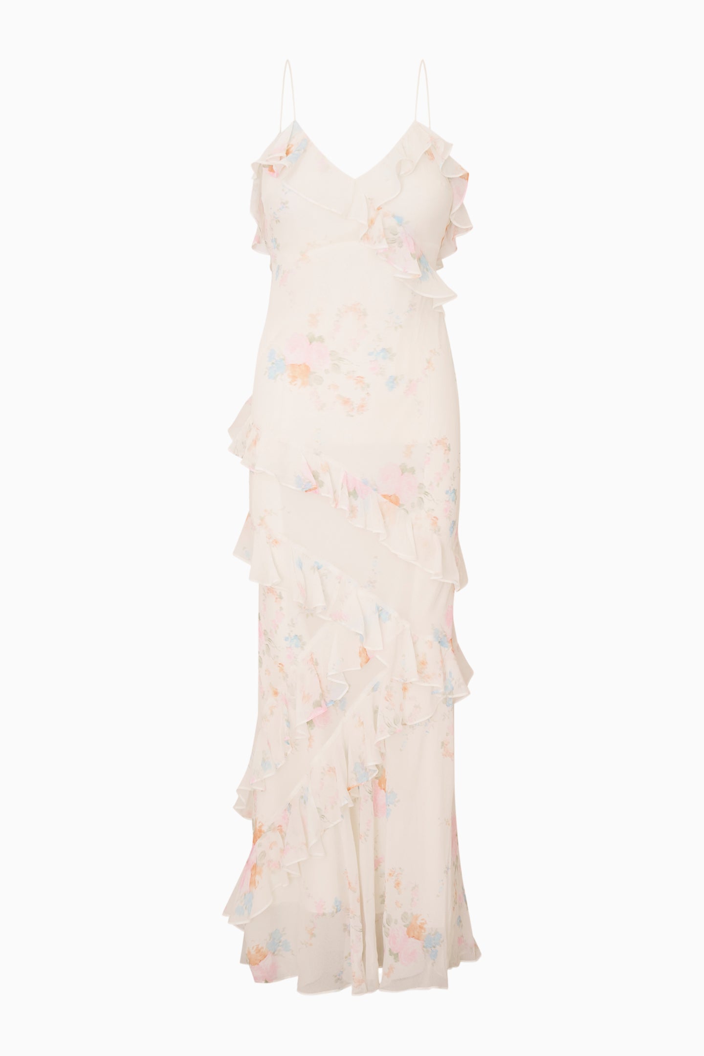 Rialto Floral Bow Print Maxi Dress