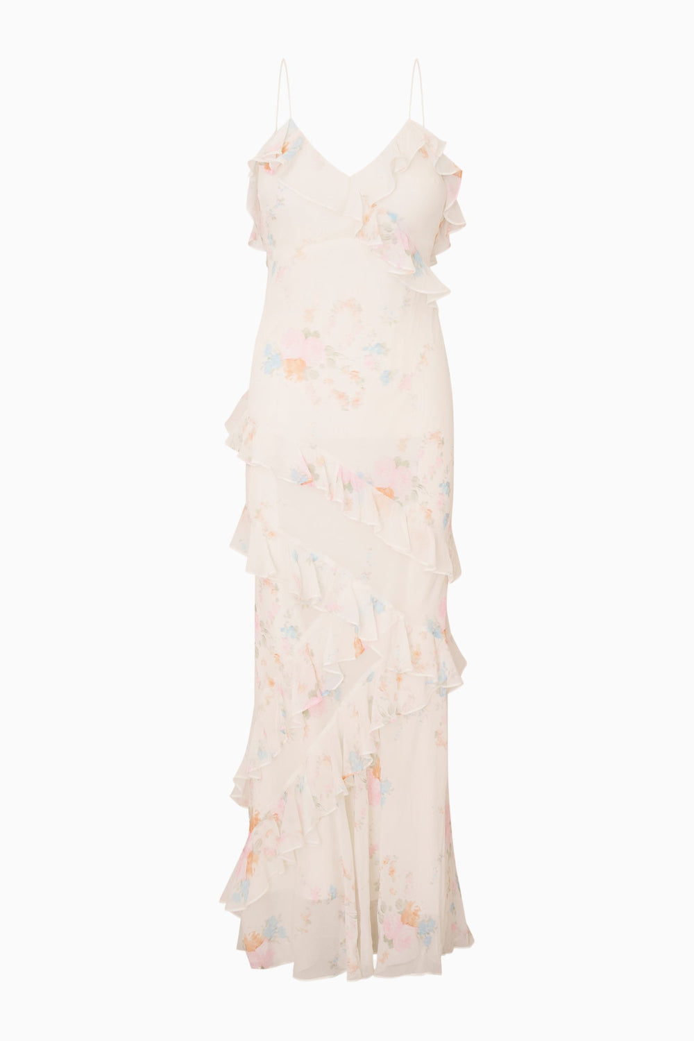 Rialto Floral Bow Print Maxi Dress