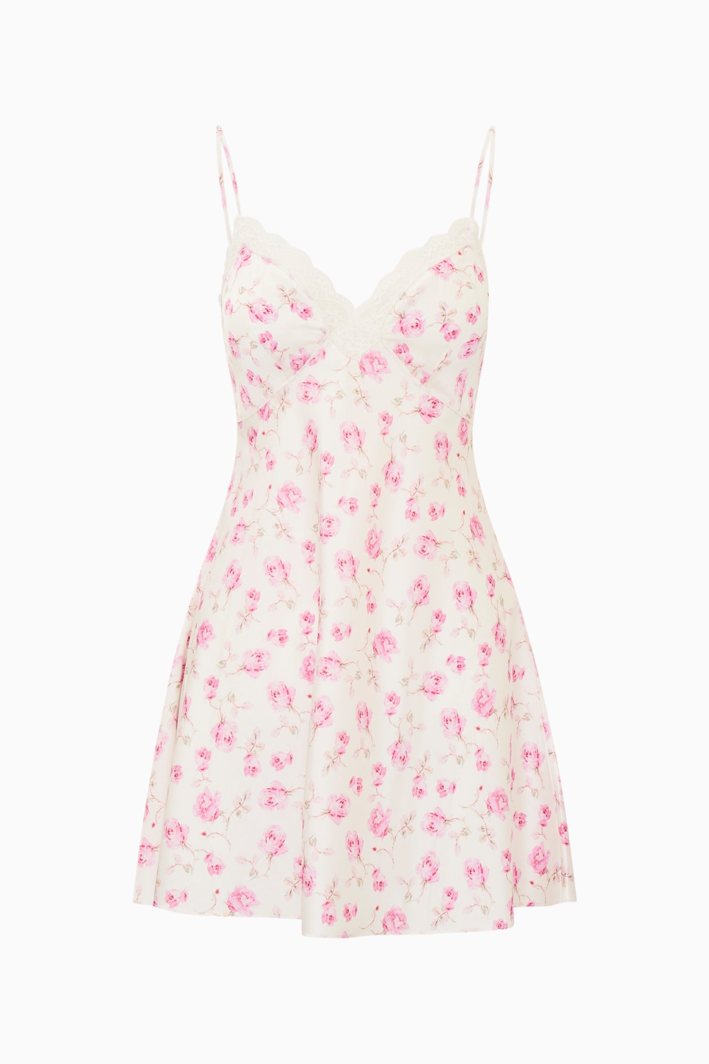 Lorinda Heirloom Print Mini Slip Dress