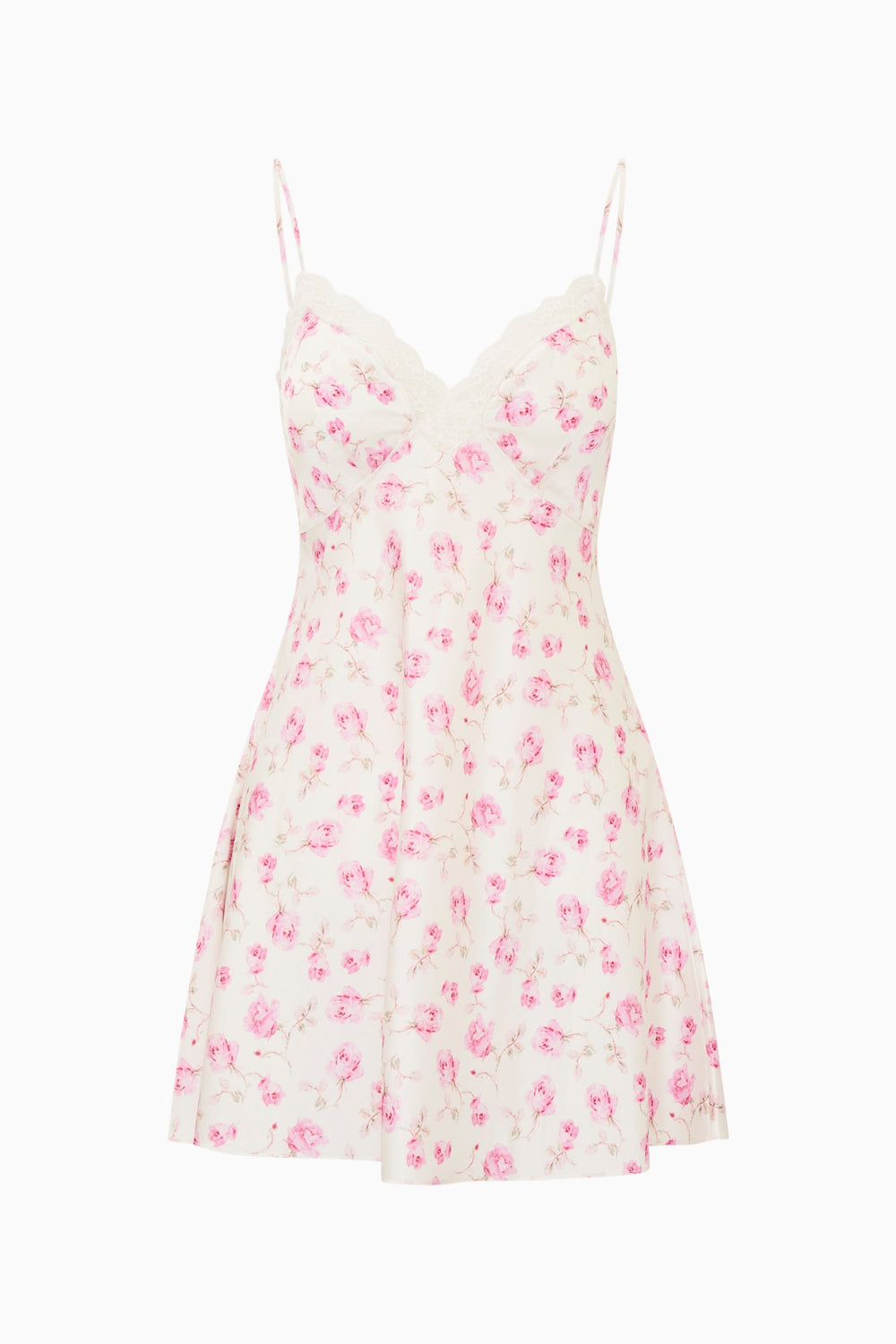 Lorinda Heirloom Print Mini Slip Dress