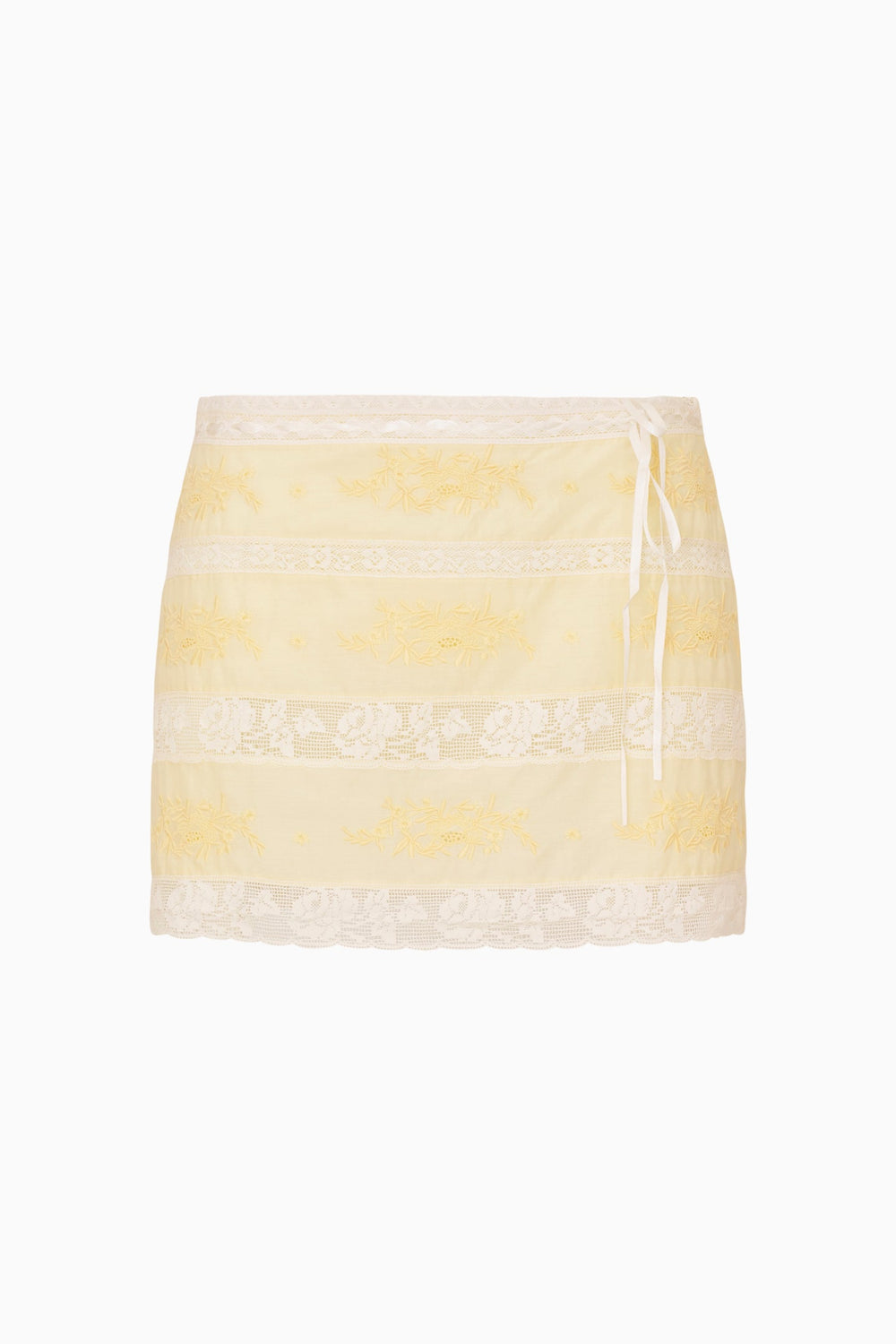 Valerian Cotton Victorian Mini Skirt
