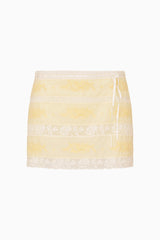 Valerian Cotton Victorian Mini Skirt