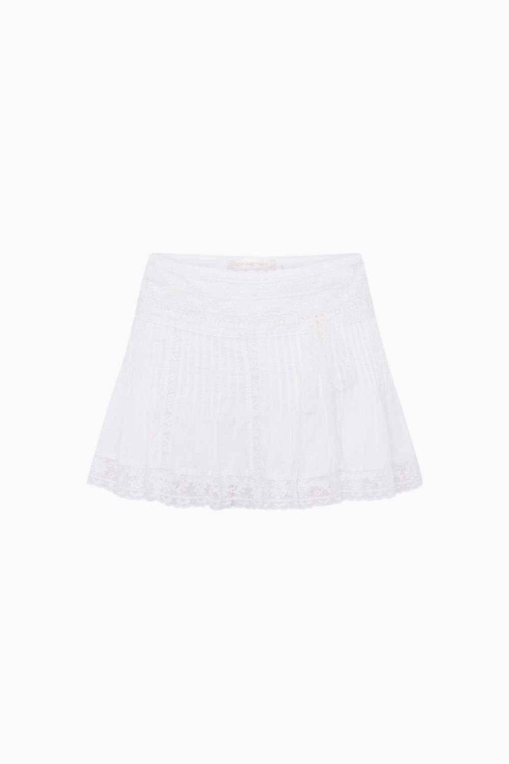 Solena Cotton Victorian Mini Skirt