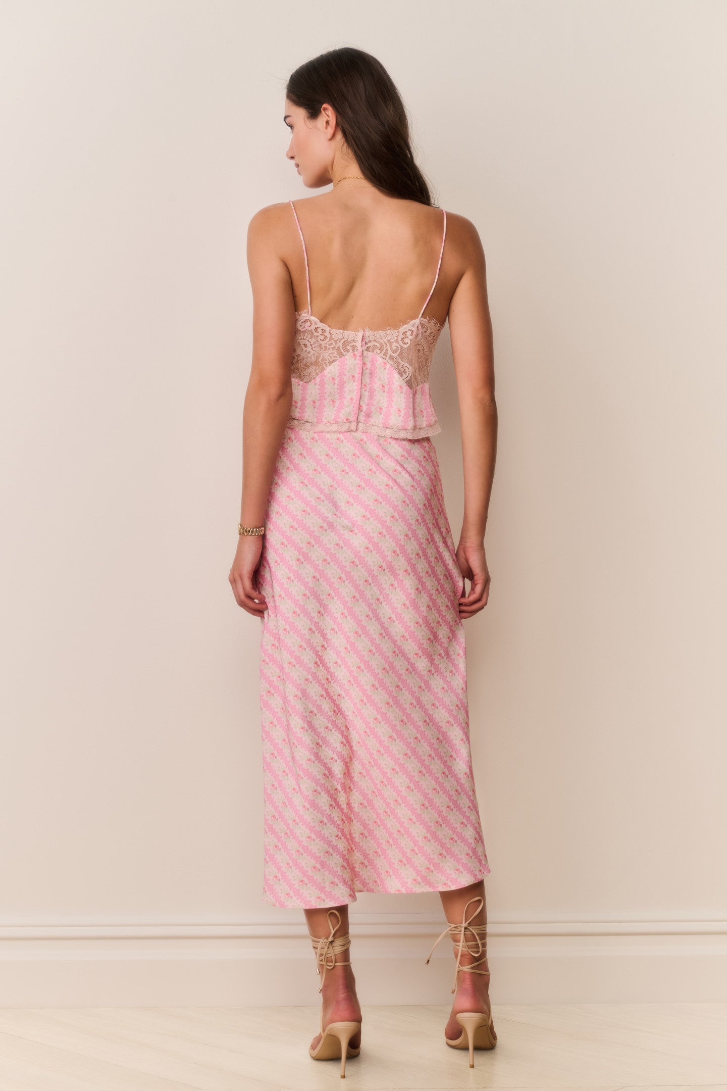 Castle Heirloom Print Midi Skirt
