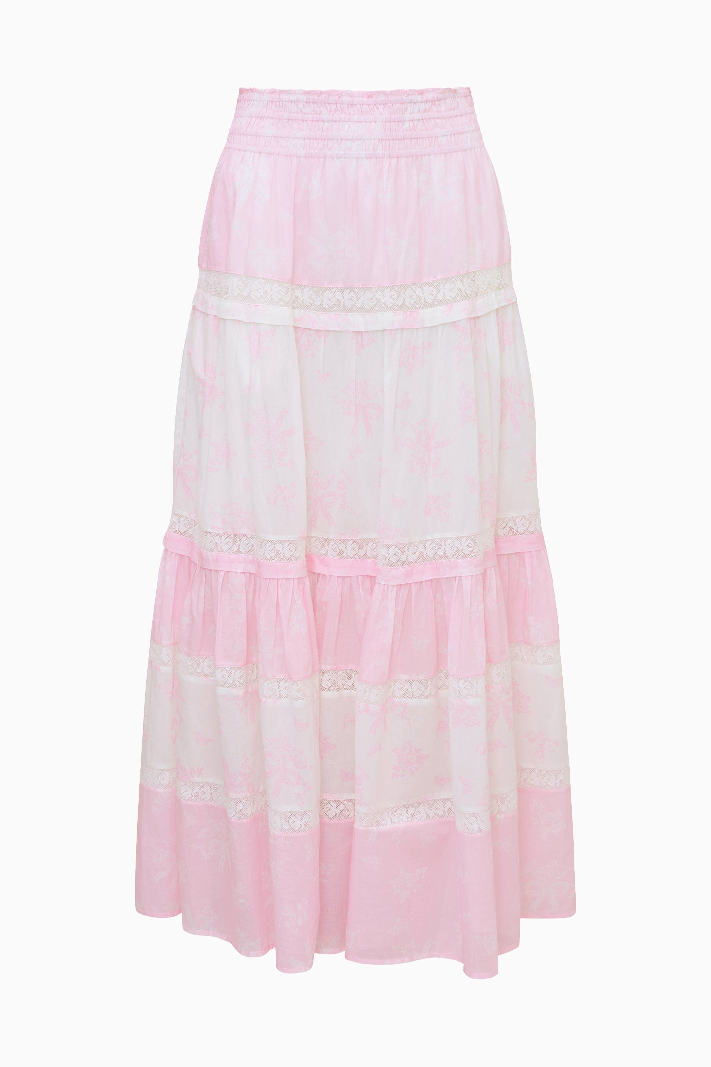 Phia Mixed Print Maxi Skirt