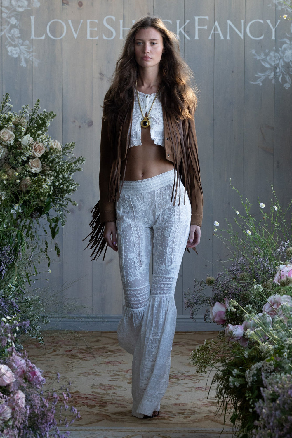 Nerissa Cotton Victorian Crop Top