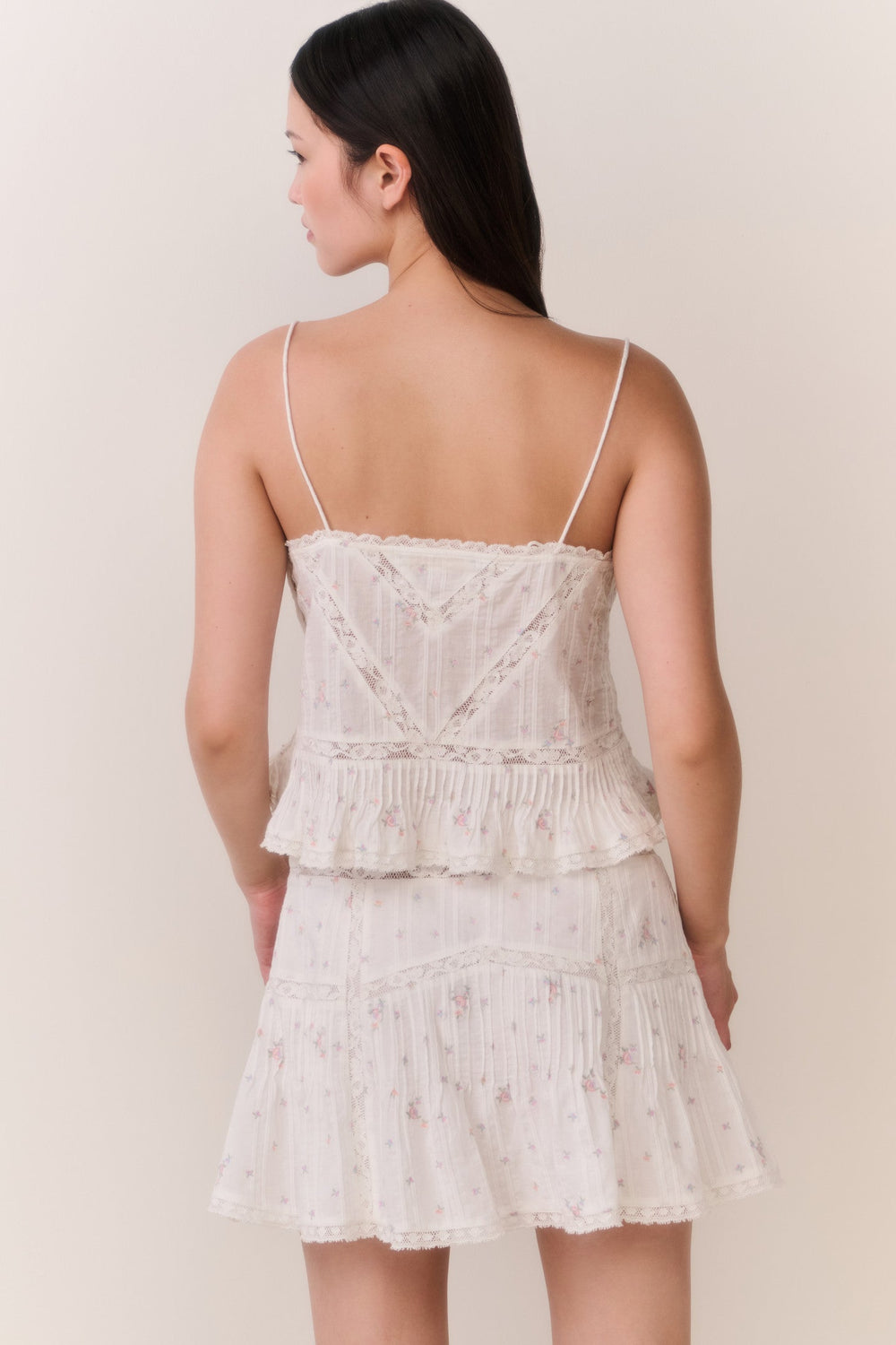 Ondeline Floral Embroidered Cotton Top