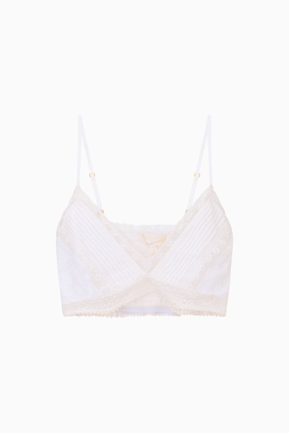 Ismene Cotton Victorian Bralette Top