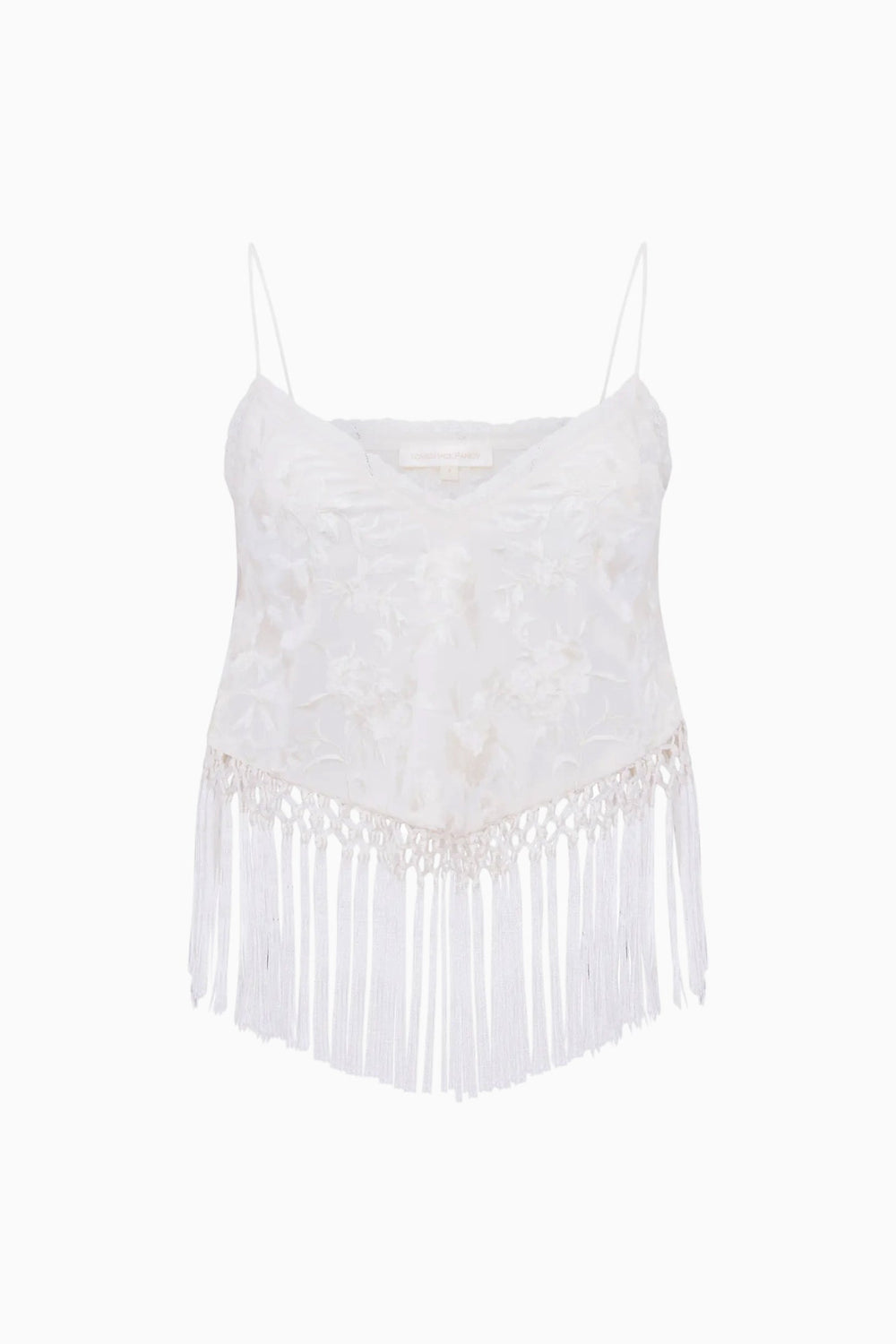 Annemarie Fringe Crop Top