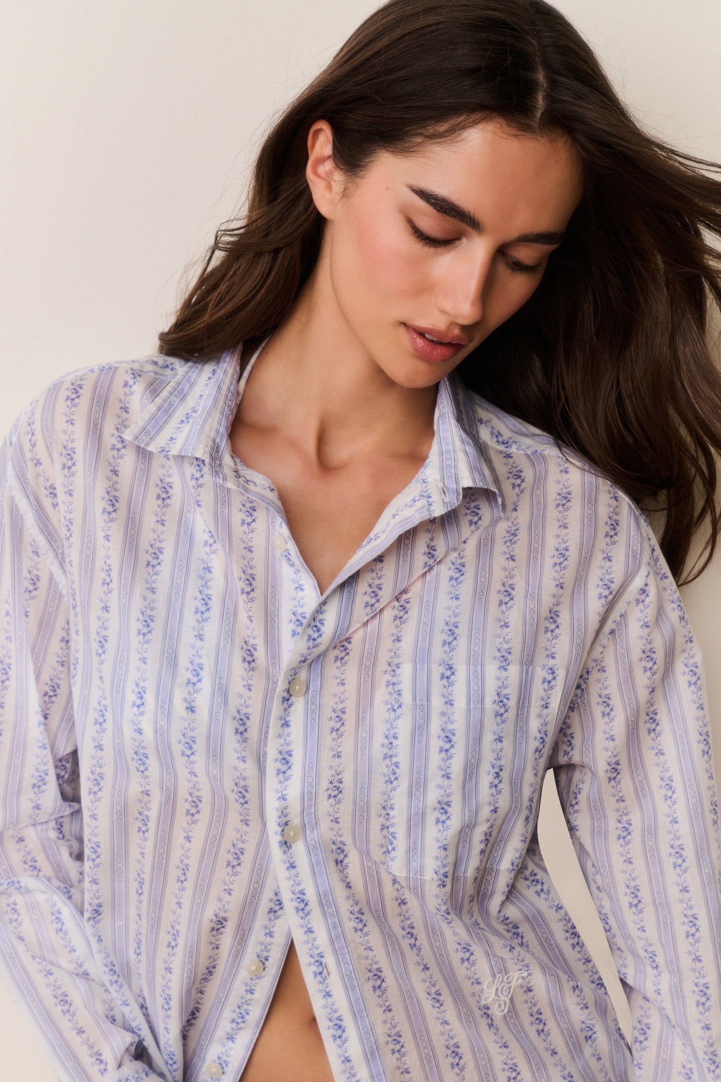 Hudley Floral Cotton Unisex Shirt