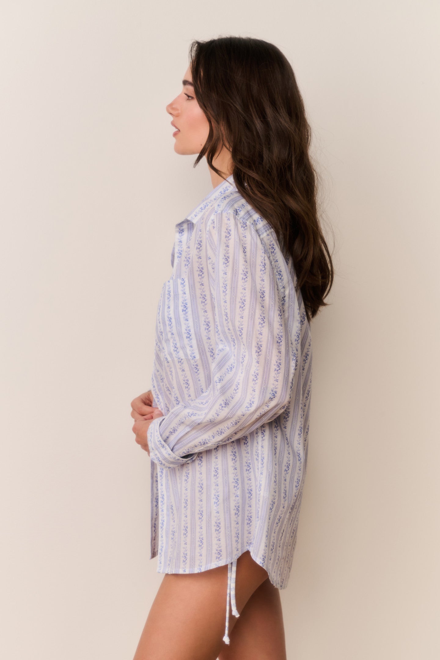 Hudley Floral Cotton Unisex Shirt