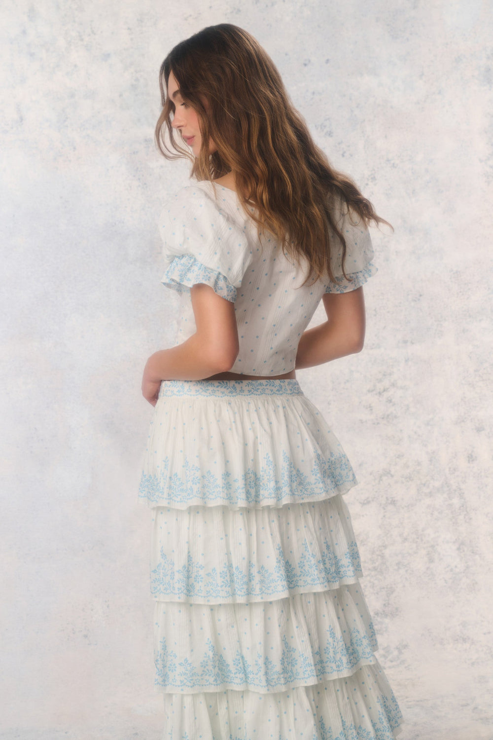 Re-Edition Christine Cotton Polkadot Top