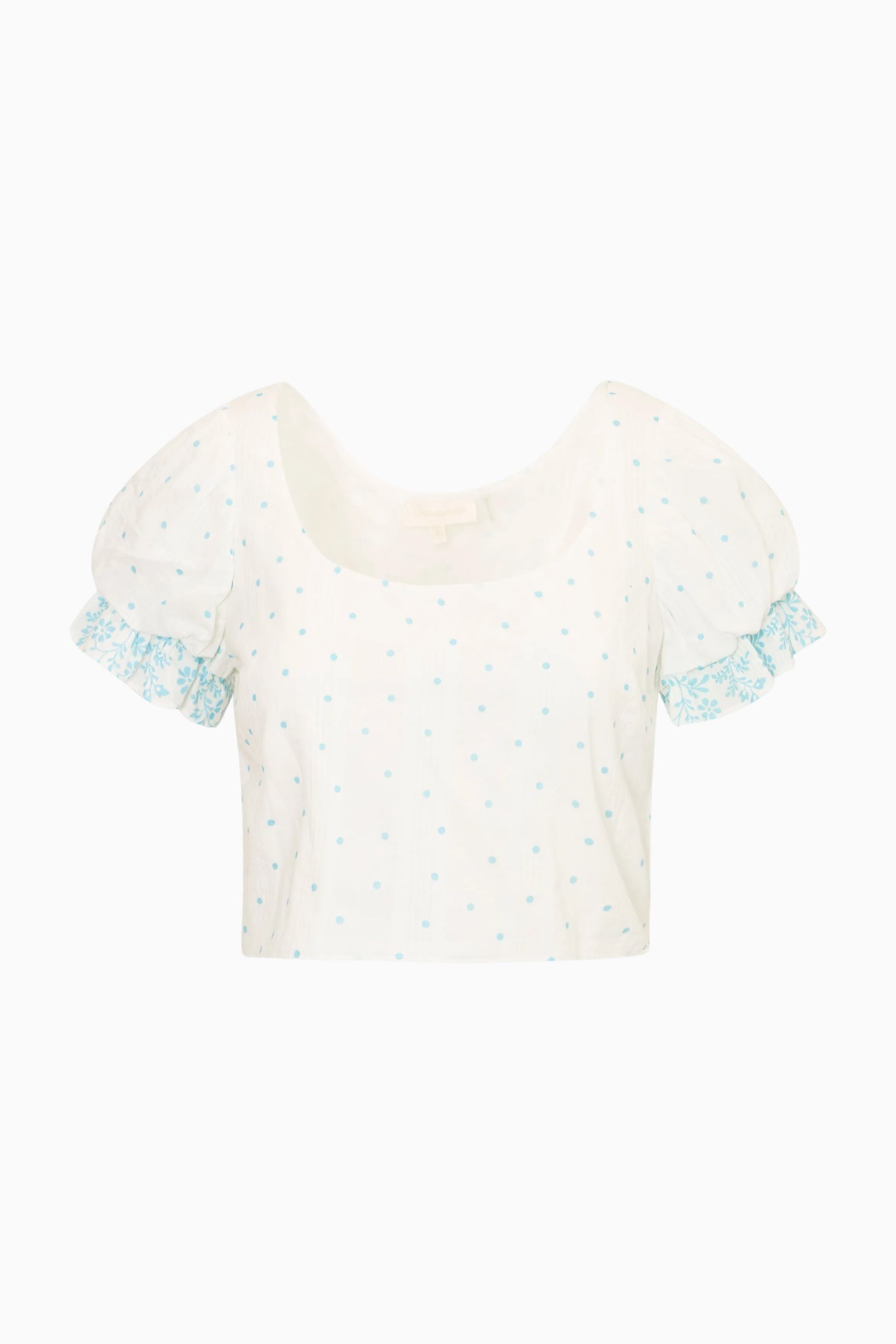 Re-Edition Christine Cotton Polkadot Top