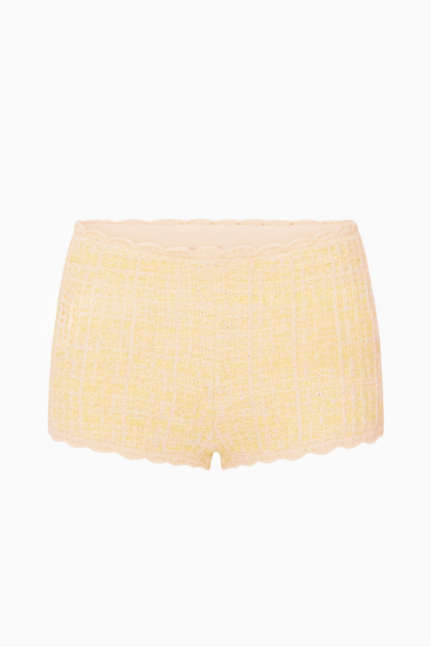 Atlanta Knit Tweed Mini Shorts