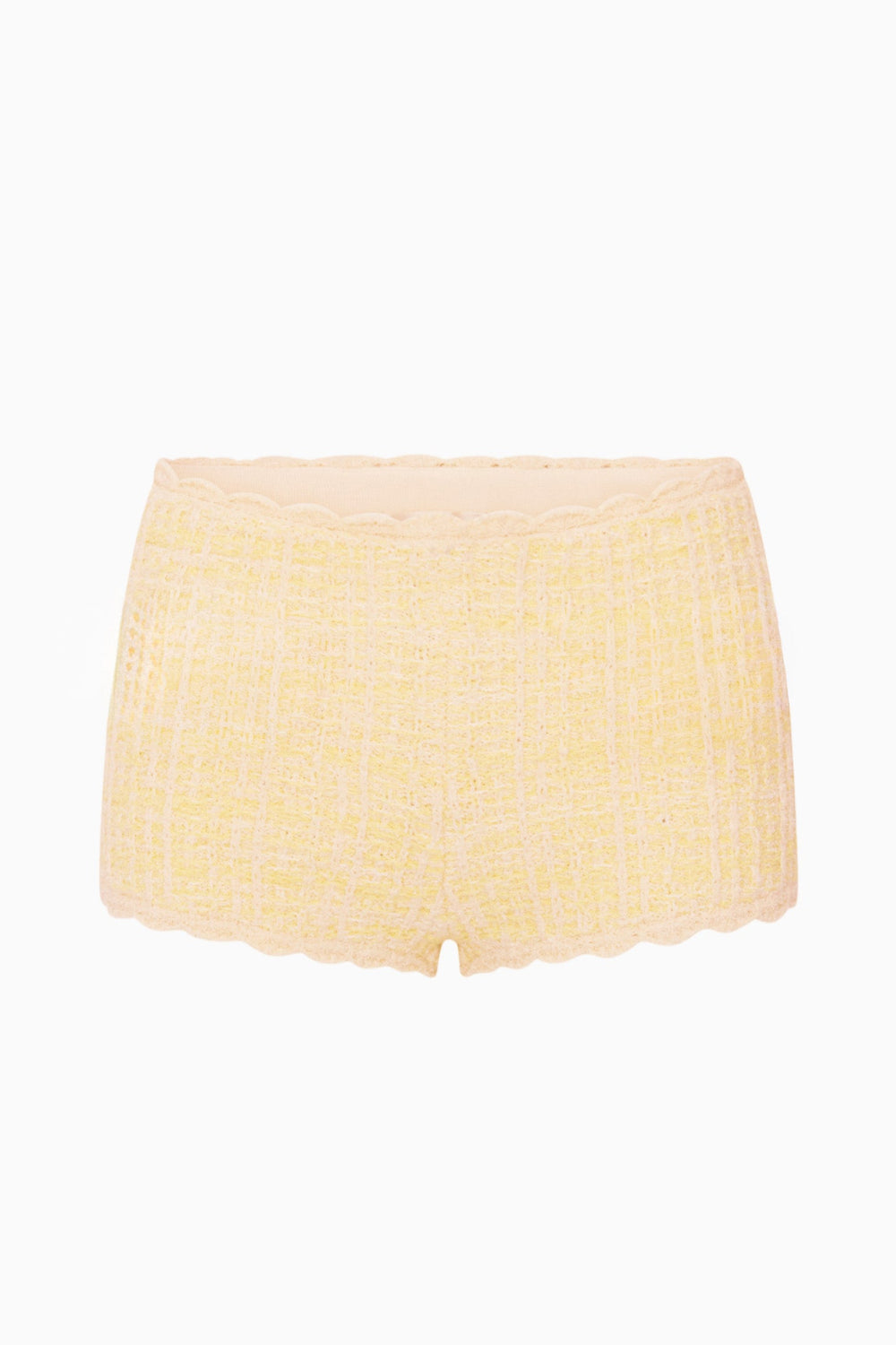Atlanta Knit Tweed Mini Shorts