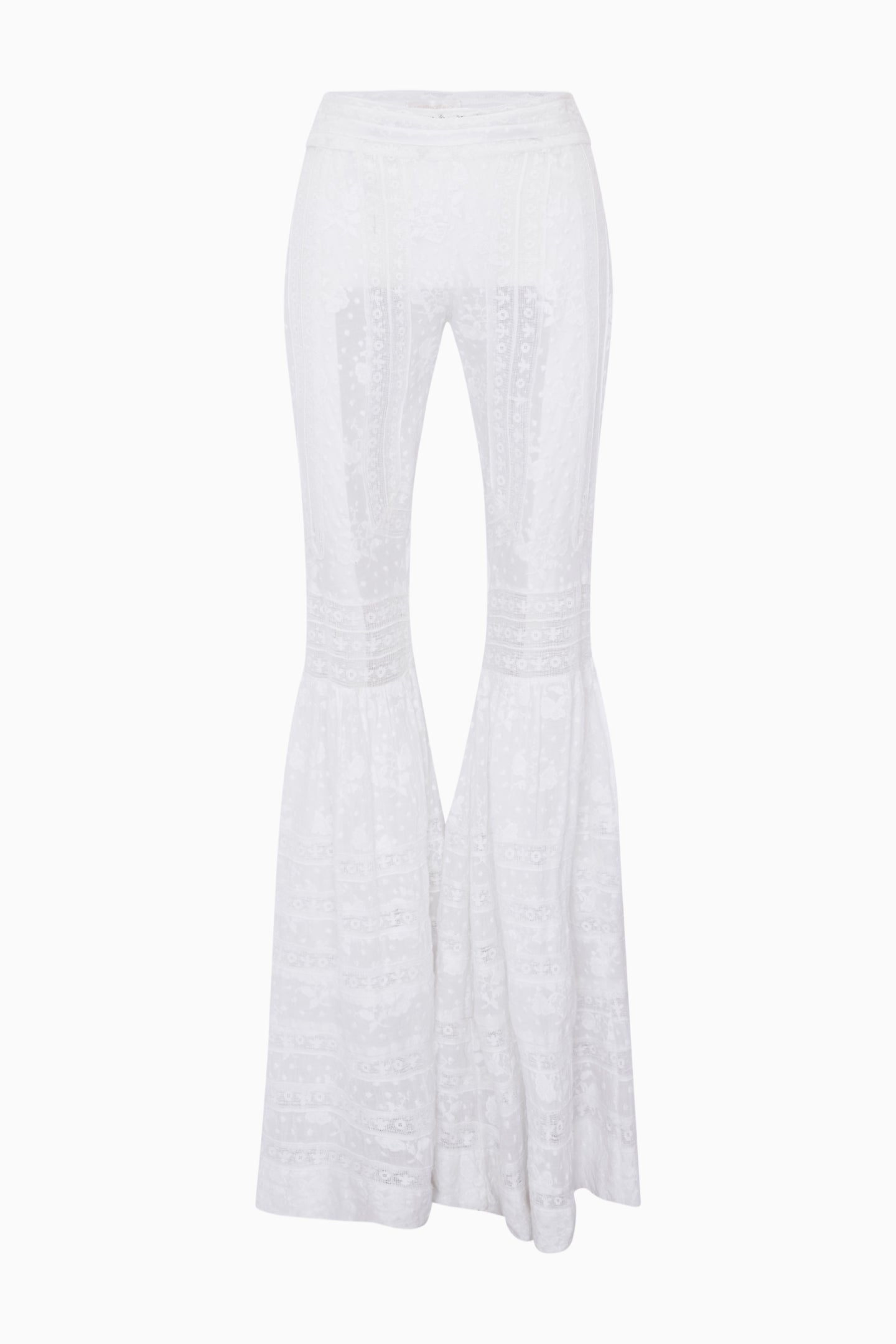 Telva Cotton Victorian Bell Bottom Pant