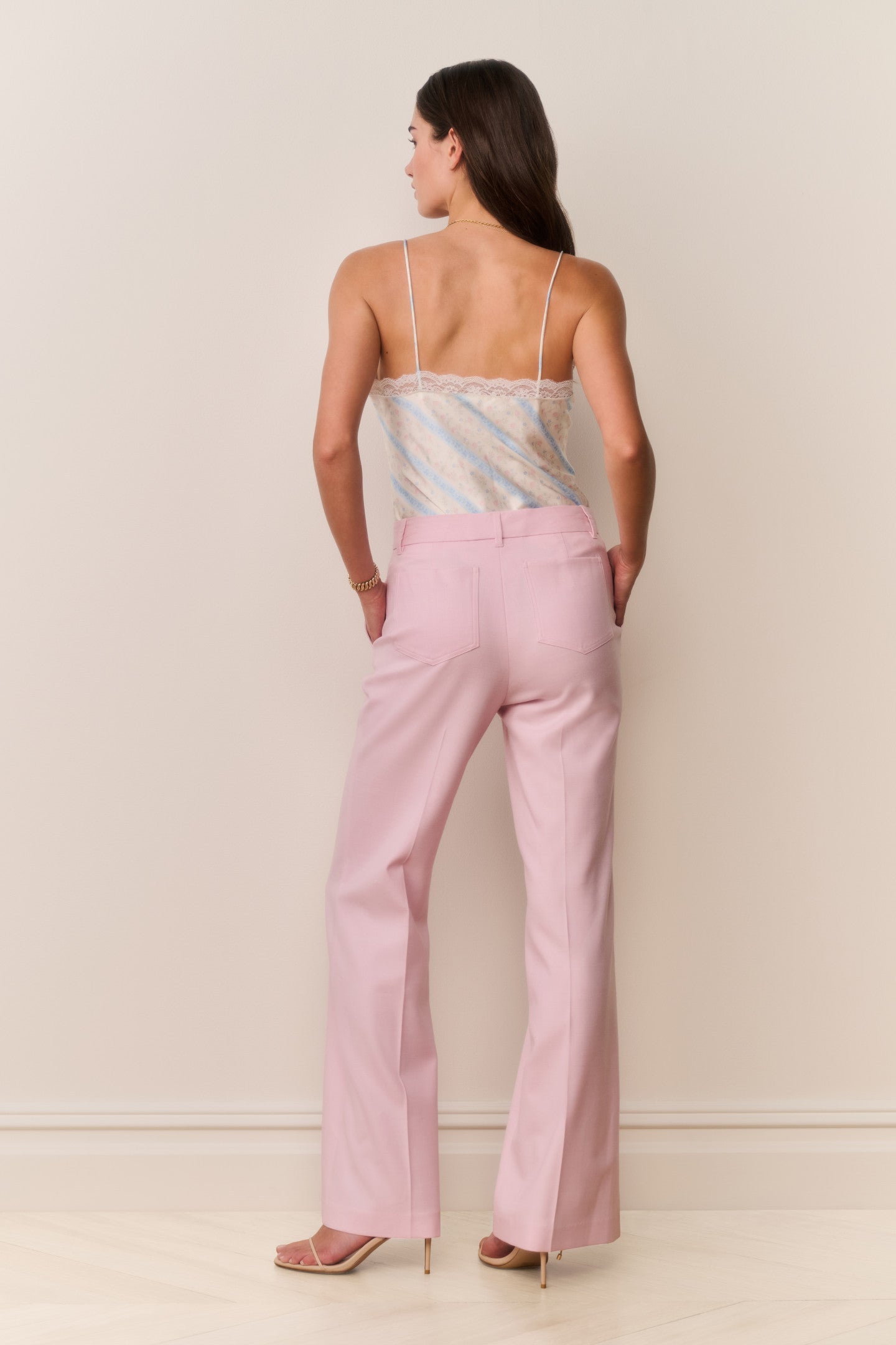 Amberelle Wool-Blend Trouser